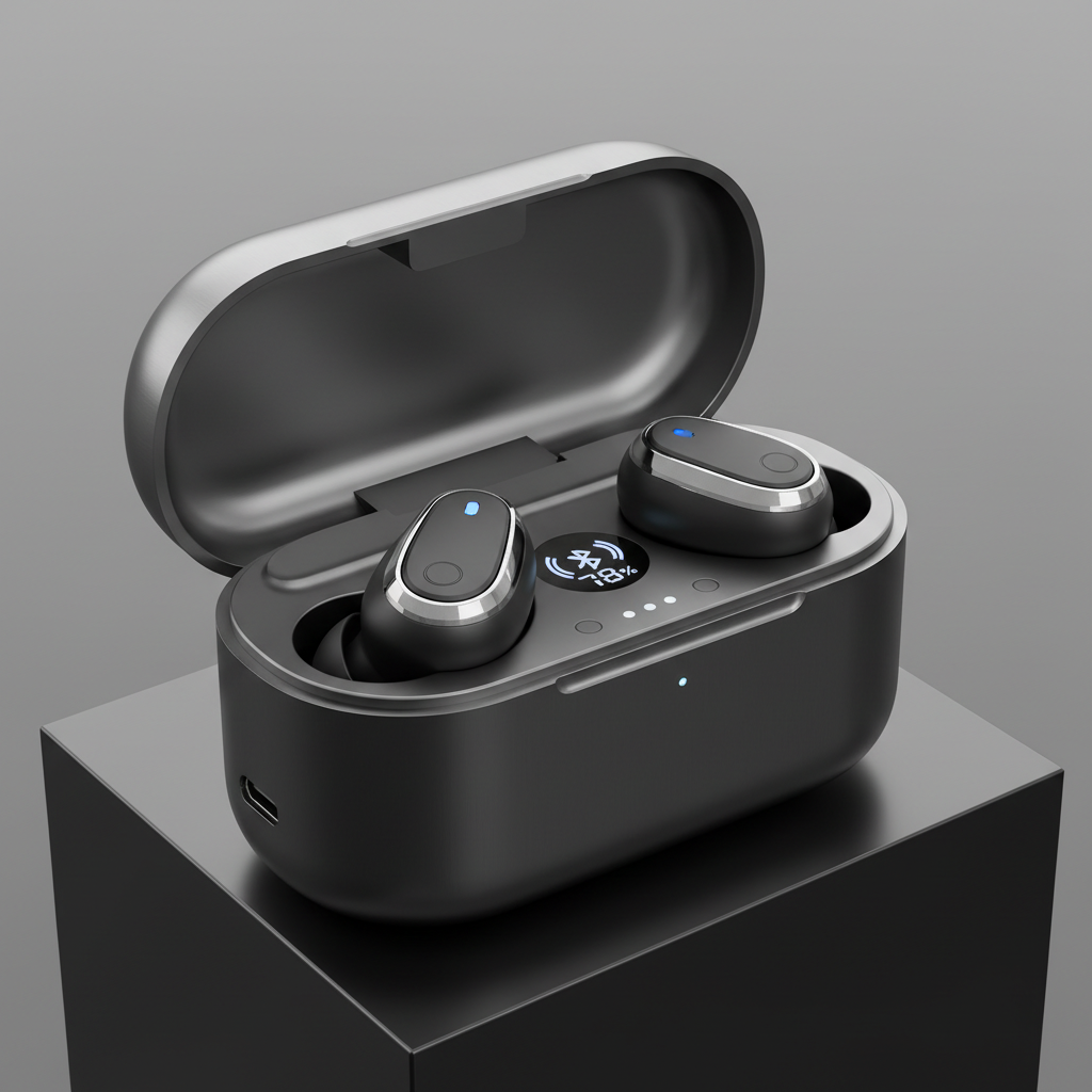 Écouteurs - détails et boîtier