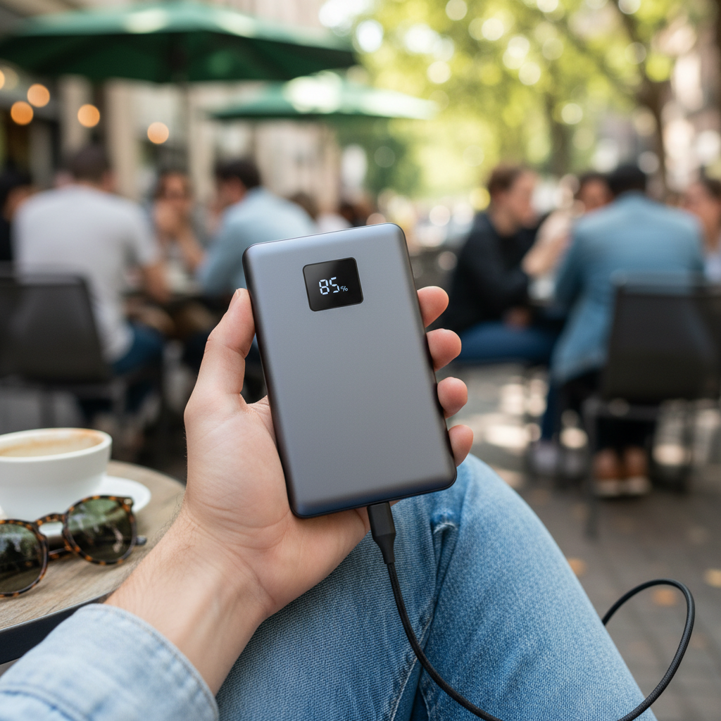 Power Bank - en charge